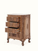 Indian Hand Carved Solid Wood Chest of Drawers D26