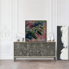 Bone Inlay Solid Wood Sideboard S71