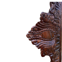 Indian Hand Carved Solid Wood Mirror Frame 116