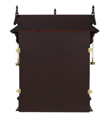 Sheesham Wood Handmade Mandir Home Temple In Brown