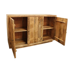 Indian Handmade Carved Solid Wood Sideboard A6