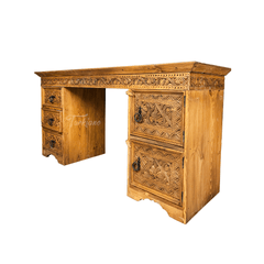 Hand Carved Solid Hard Wood Dresser Dressing Table D1