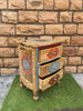 Indian Hand Painted Solid Wood Bedsides Table B5