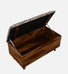 Shanti Surprise Sheesham Wood Bench With Storage In Scratch Resistant Provincial Teak Finish