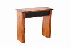 Boston Kompact Dark Solid Wood Console Table