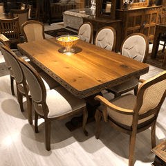 Indian Hand Carved Solid Wood Dining Table 10