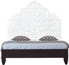 Hand Carved King Size Bed Headboard Bed Head H7