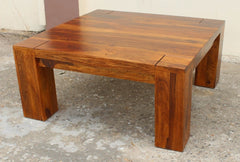 Boston Contemporary Solid Wooden Coffee Table XL