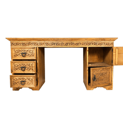 Hand Carved Solid Hard Wood Dresser Dressing Table D1
