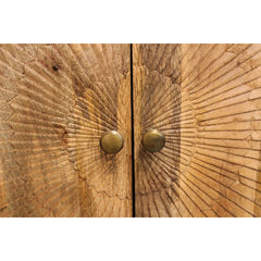 Indian Handmade Carved Solid Wood Sideboard A6