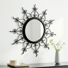 Vintage Round Metal Mirror Frame 103