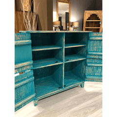 Indian Hand Carved Solid Hard Wood Cabinet D16