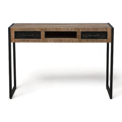 Kraft Bazaar Merlin Desk 2 drawers 115x55x76Cm