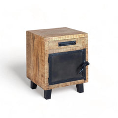 Kraft Bazaar Merlin Bedside Table 45x40x60Cm