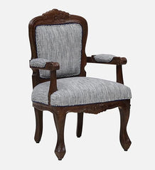 Heritage Heirlooms Sheesham Wood Arm Chair in Provincial Teak Finish