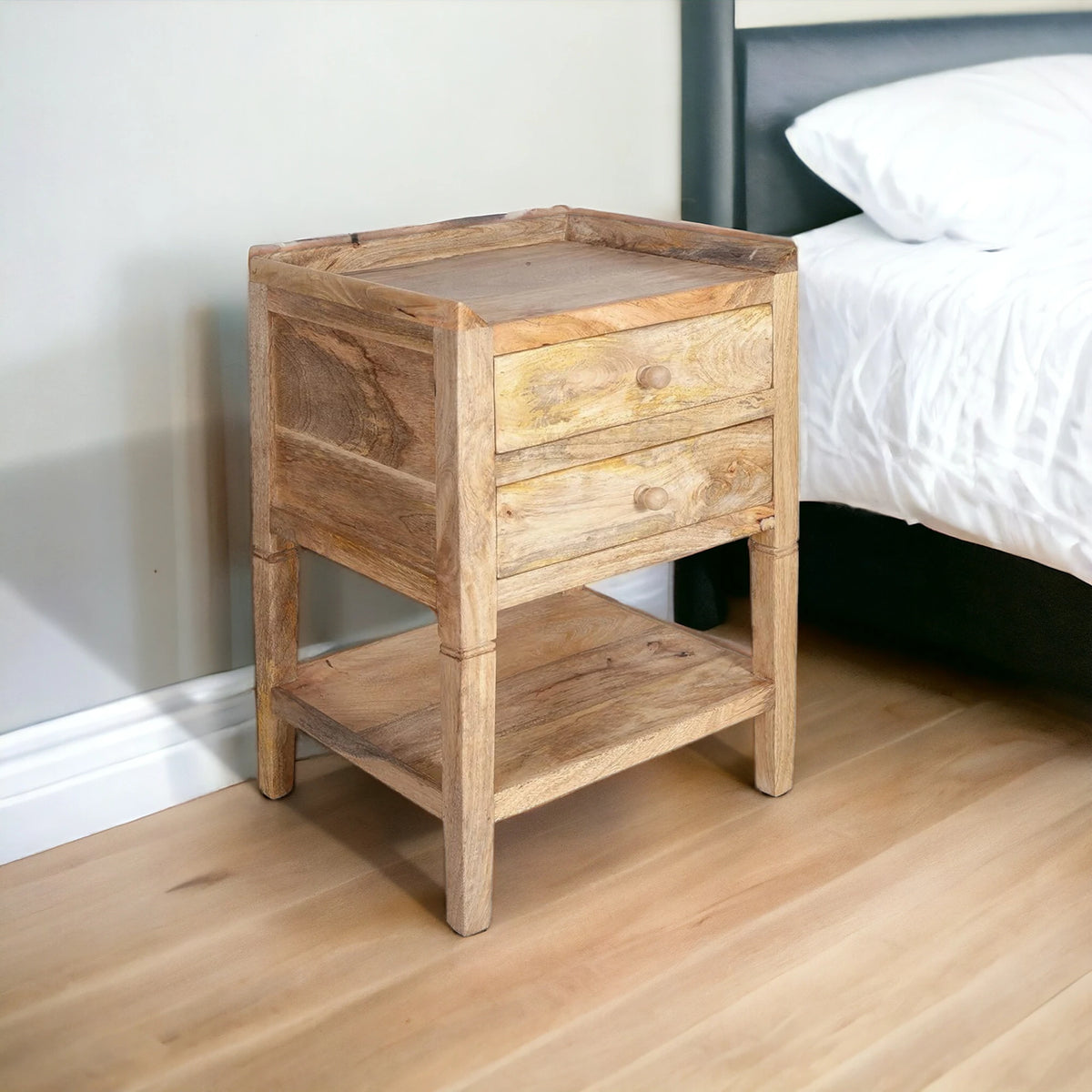 Kraft Bazaar Lenny Bed Side Table 40x35x60Cm