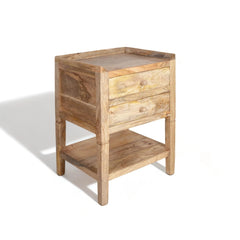 Kraft Bazaar Lenny Bed Side Table 40x35x60Cm