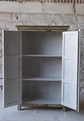 Avani Indian Hand Painted Solid Wood Cabinet Wardrobe D64