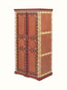 Avani Indian Hand Painted Solid Wood Cabinet Wardrobe D79