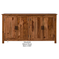 The Attic California Solid Wood Sideboard Honey