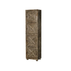 Hand Carved Solid Wooden Antique Door Cabinet Cupboard Wardrobe D139