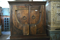 Antique Old Door Tribal Solid Wood 2 Door Sideboard