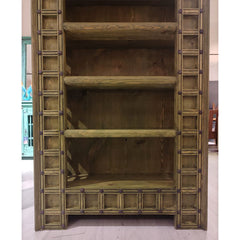 Indian Hand Carved Solid Wood Bookshelf B16