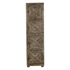 Hand Carved Solid Wooden Antique Door Cabinet Cupboard Wardrobe D139