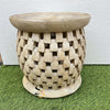 Indian Hand Carved Mango Wood Coffee Table Natural C154