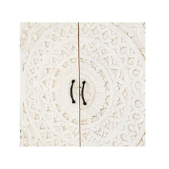 Mandala Lace Hand Carved Solid Wood TV Unit Stand B30