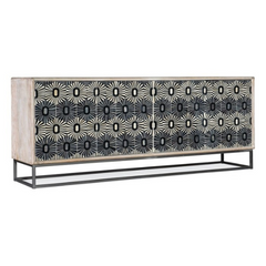 Bone Inlay Solid Wood Sideboard S72