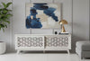 Hand Carved Solid Wood TV Unit White 67