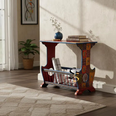 Avani Hand Painted Solid Wood Console Table 70