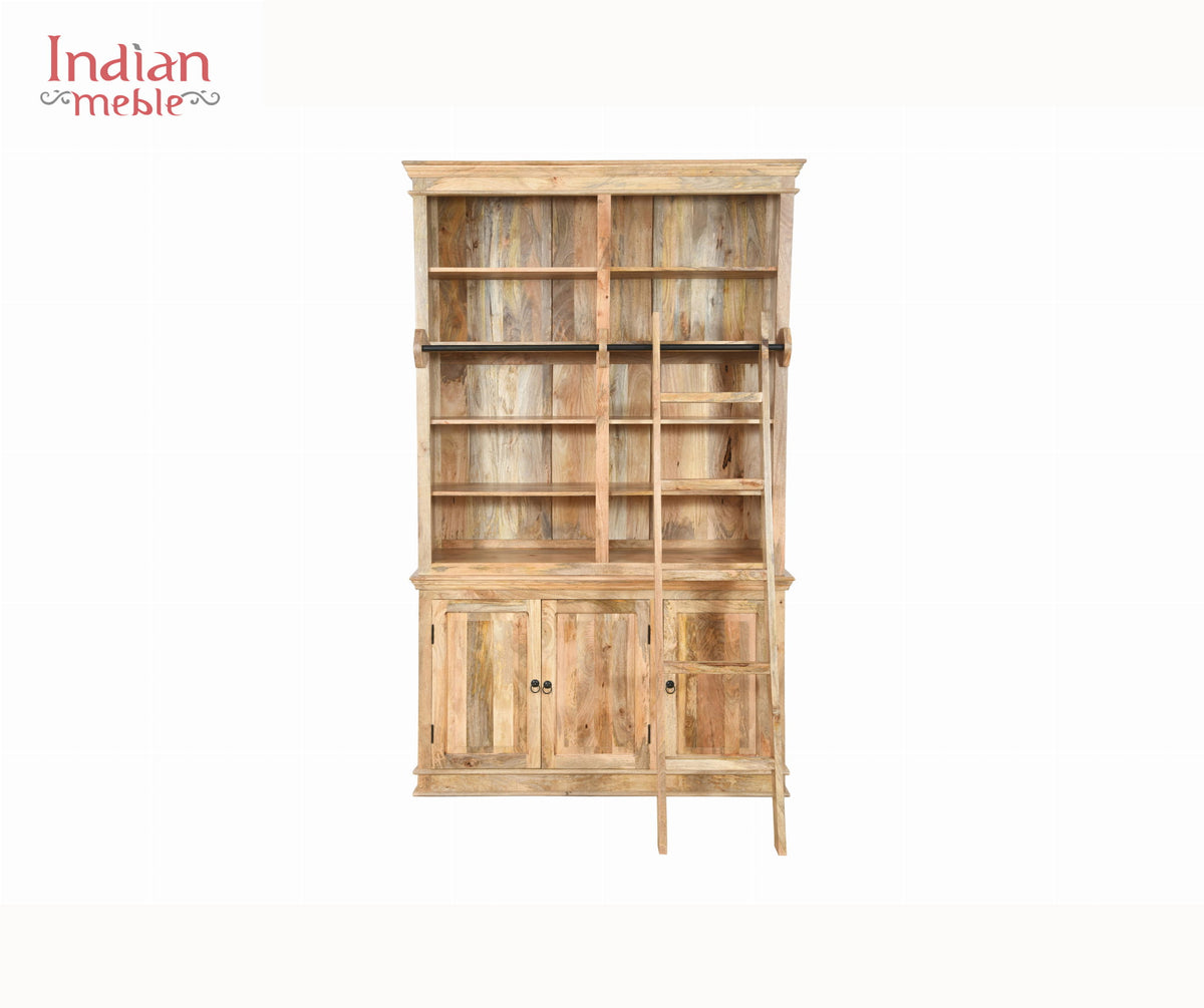 Mango Classic Handmade Solid Mango Wood Bookshelf