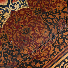Avani Indian Hand Painted Solid Wood Bajot Coffee Table C52