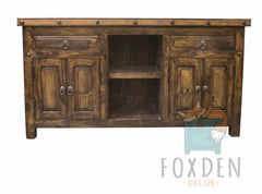 Indian Hand Carved Solid Wood Bathroom Vanity V16