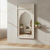 Indian Hand Carved Solid Wood Mirror Frame 118
