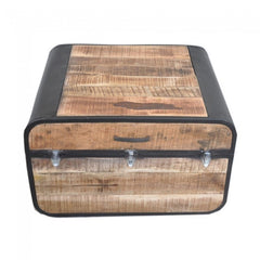 Copy of Miller Industrial timber Coffee Table chest - Reclaimed