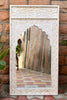 Indian Hand Carved Solid Wood Mirror Frame 118