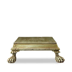 Indian Hand Carved Solid Wood Bajot Coffee Table C53