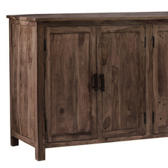 The Attic California Solid Wood Sideboard Walnut