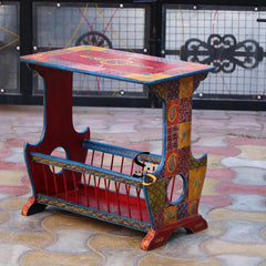 Avani Hand Painted Solid Wood Console Table 70