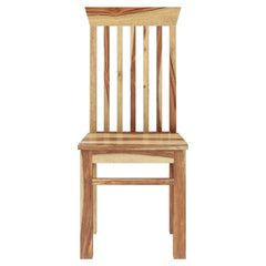 Rustic Mission Style Solid Rosewood Dining Chair Natural