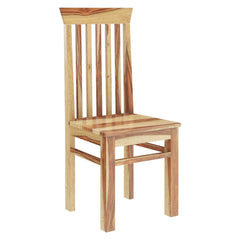 Rustic Mission Style Solid Rosewood Dining Chair Natural