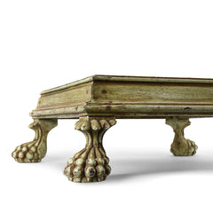 Indian Hand Carved Solid Wood Bajot Coffee Table C53