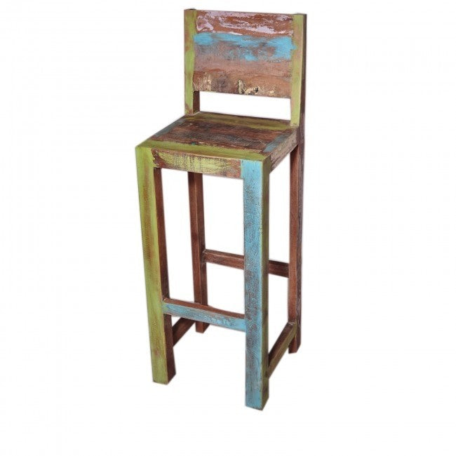 Rustica Reclaimed Timber Bar Chair