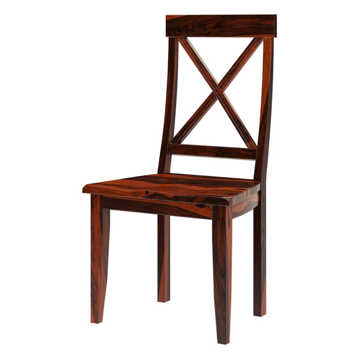 Missouri Solid Wood Cross Back Dining Chair