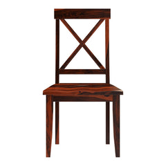 Missouri Solid Wood Cross Back Dining Chair