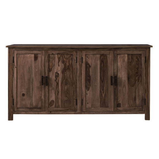 The Attic California Solid Wood Sideboard Walnut