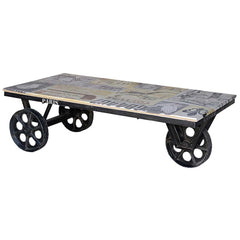 The Attic Bonn Metal Centre Table Black